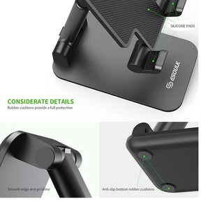 ESOULK - Universal Compact Foldable Desktop Non-Slip Phone Holder [EH40BK]