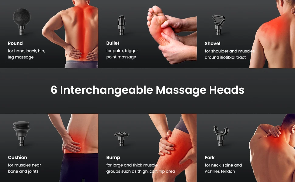 Mebak Mini Massage Gun Deep Tissue Percussion Muscle Massager