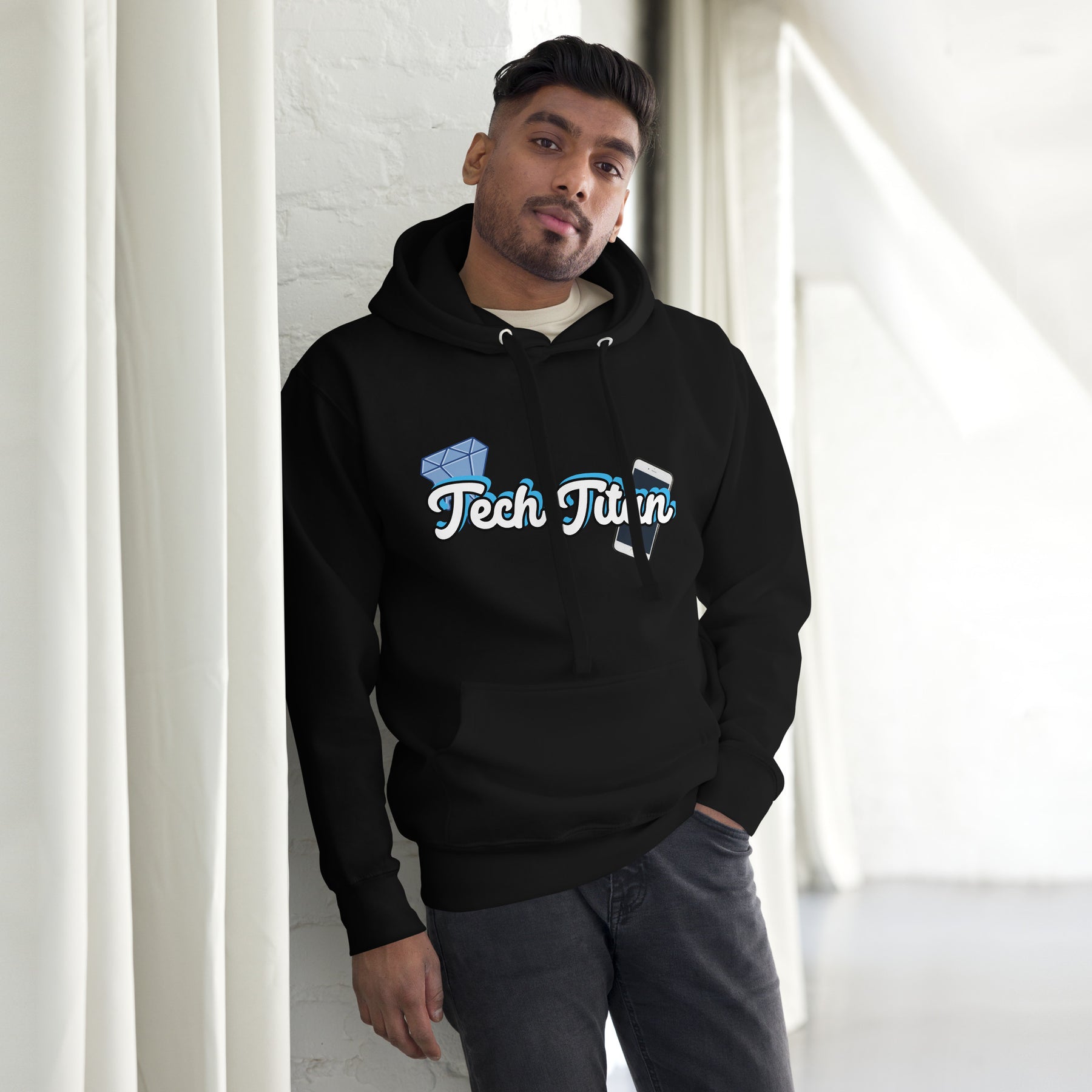 Tech Titan: Street to Mogul Fashion Hoodie (Men's, Women's, & kids)