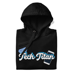 Tech Titan: Street to Mogul Fashion Hoodie (Men's, Women's, & kids)