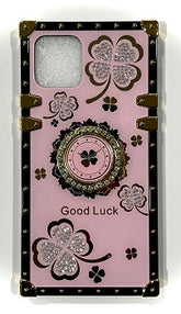 Iphone 12 / 12Pro ( 6.1 Inch) Goodluck Ring Case Pink