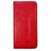 Iphone 12Pro Max ( 6.7 Inch) Leather Wallet Red