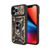 Iphone 13Pro Max (6.7Inch) Ring Case Camo Tree with Camera Lens Cover