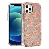 Iphone 13Pro (6.1 Inch) Design Case Butterfly Rosegold