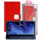 Iphone 11 (6.1 Inch) Wallet Flip Case With Extra Card Slots Red