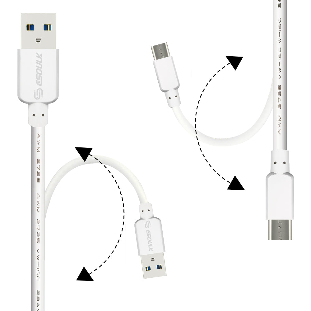 Esoulk Micro 5Feet Charging Cable For Android (Micro/V9) In White