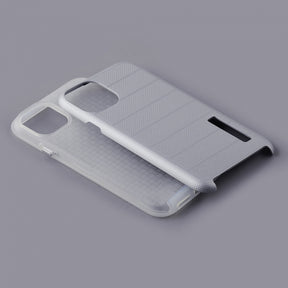 Iphone 11 (6.1 Inch) Matt Brushed Case - Silver