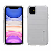 Iphone 11 (6.1 Inch) Matt Brushed Case - Silver