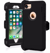 Iphone 7 / 8 / SE Full Protection Construction Case In Black