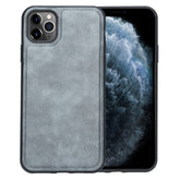 Iphone 11Pro (5.8 Inch) Leather Case Grey