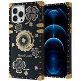 Iphone Xs Max Diamond Goodluck Ring Case Navy