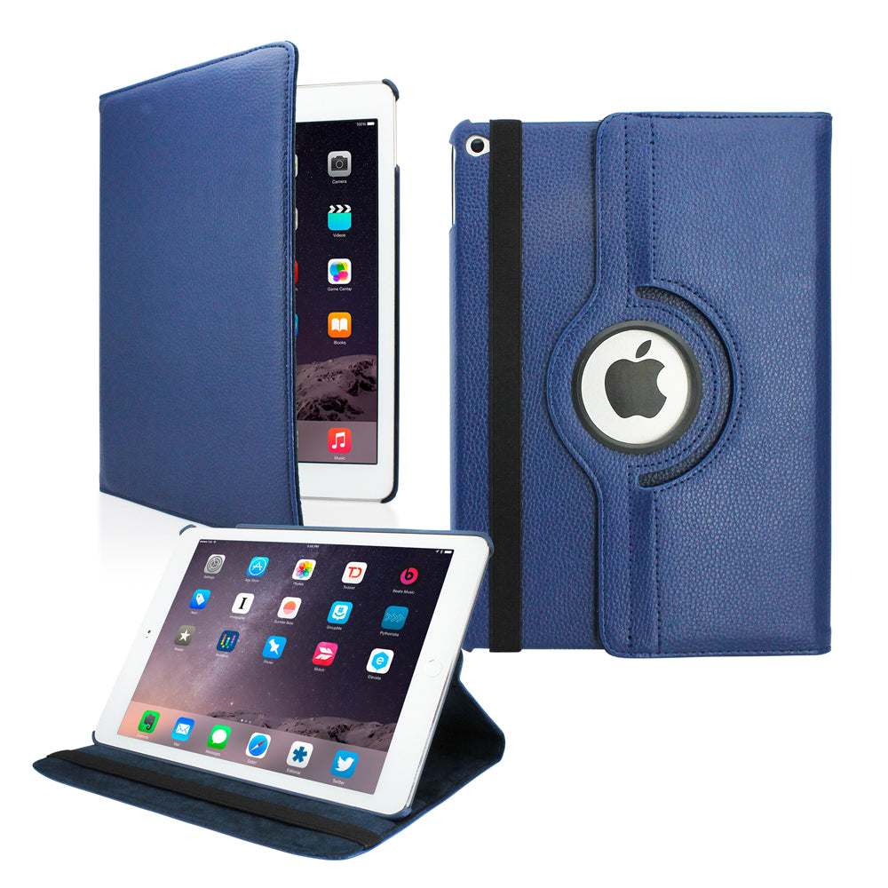 Ipad Pro 12.9 2020-2021 Rotating Folio Case Navy