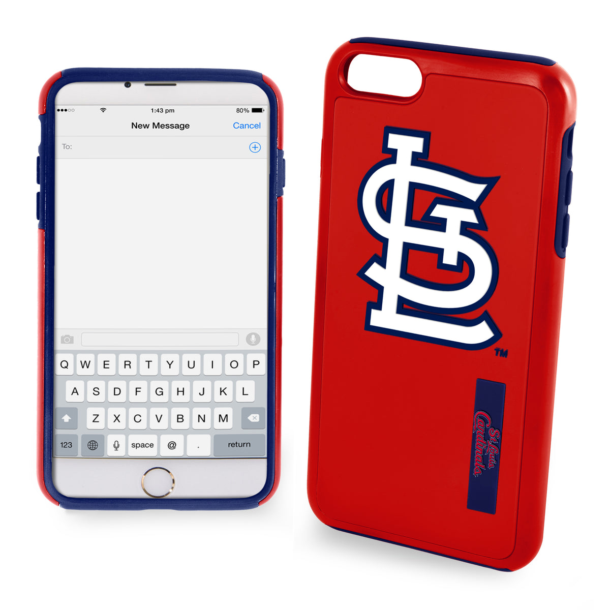 Iphone 7 / 8 / SE Licensed Team Case Impact MLB St. Louis Cardinals