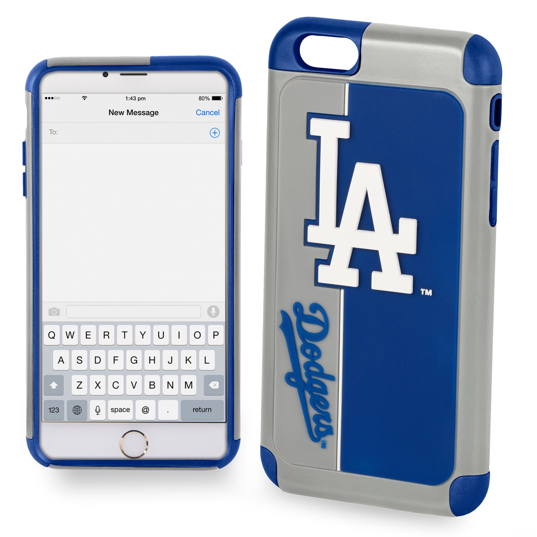 Iphone 7 / 8 / SE Licensed Team Case Bold MLB Los Angeles Dodgers