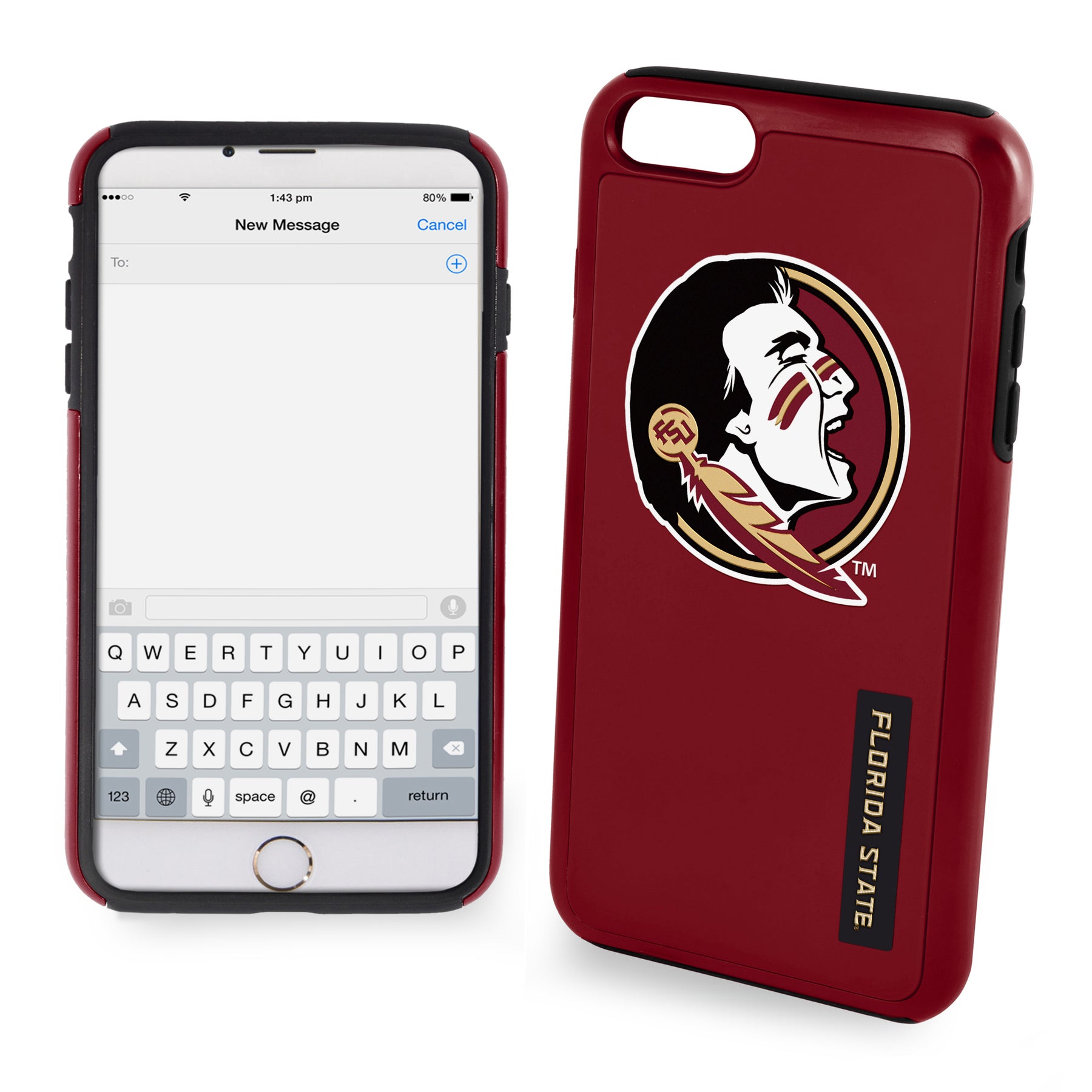 Iphone 7 / 8 / SE Licensed Team Case Impact NCAA Florida State University