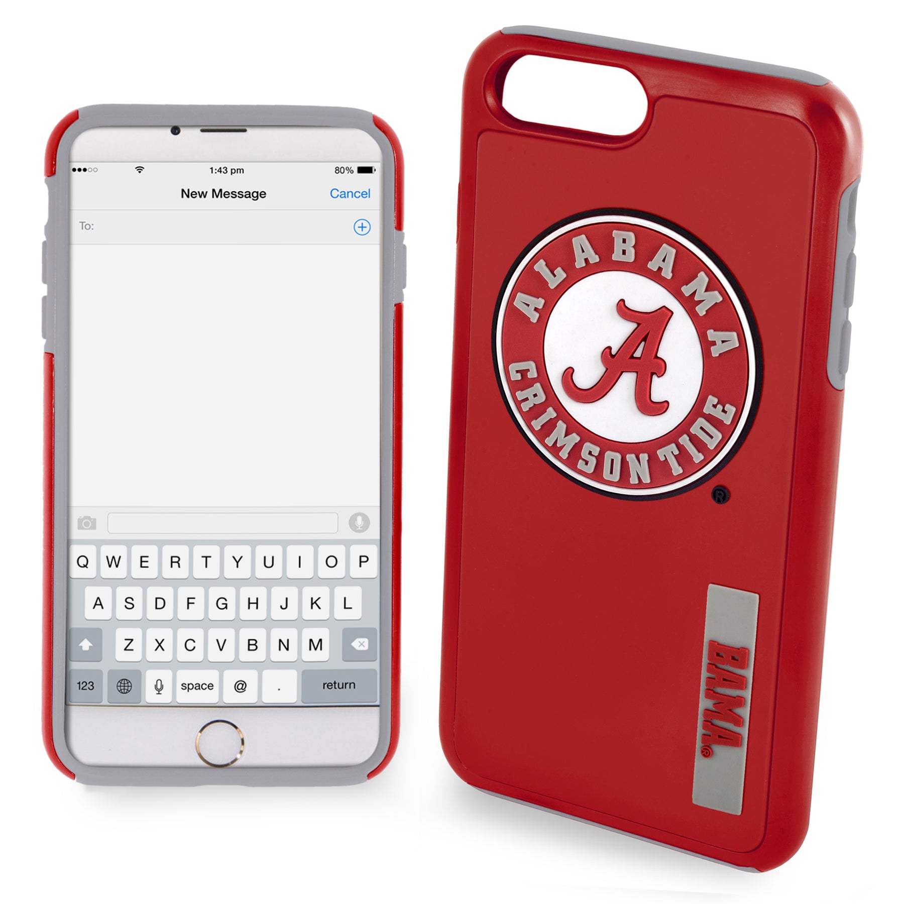 Iphone 7Plus / 8Plus Licensed Team Case Impact Ncaa Alabama Crimson Tide