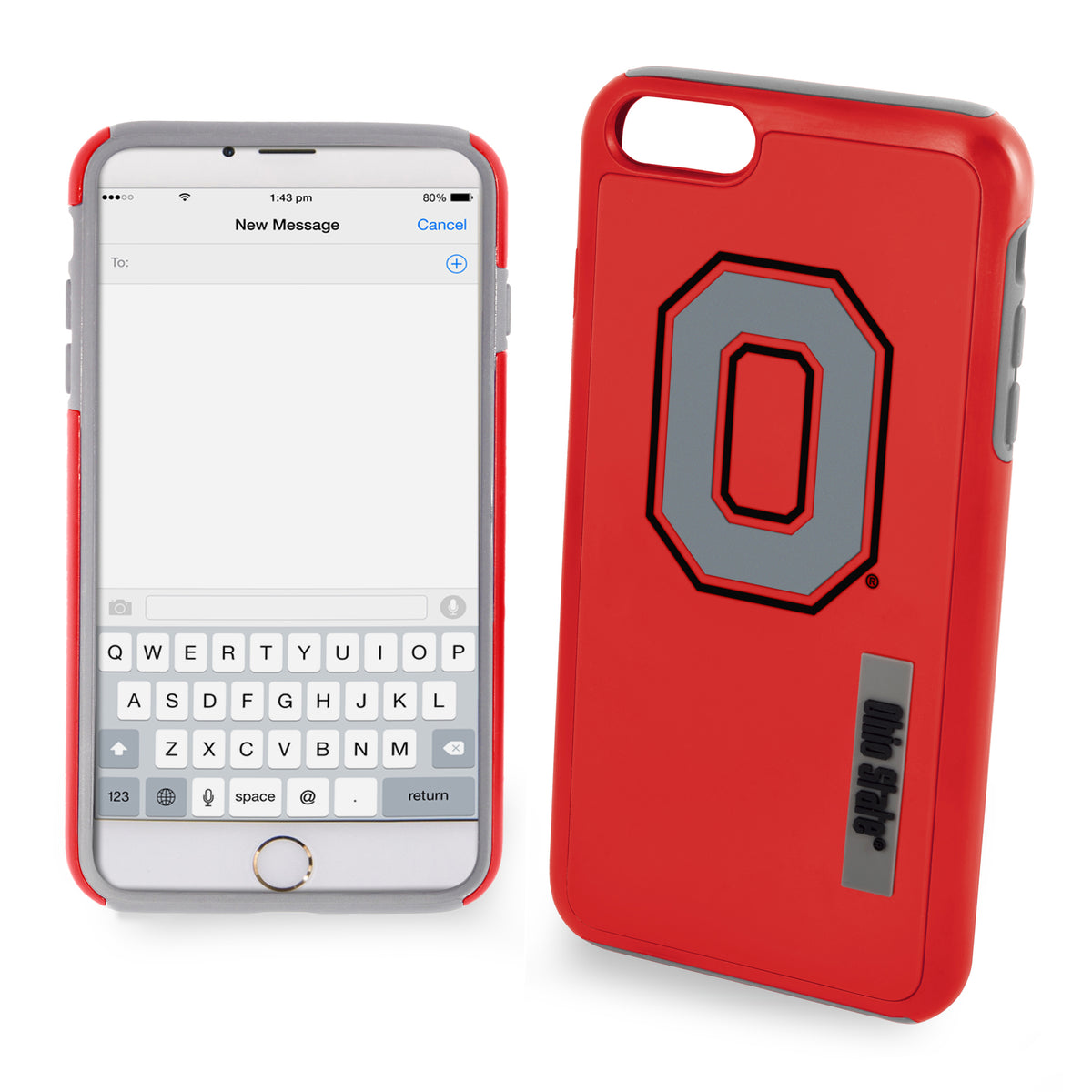 Iphone 7 / 8 / SE Licensed Team Case Impact NCAA Ohio State