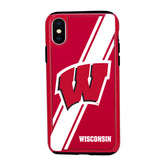 Iphone Xs Max Licensed Team Case Impact NCAA Wisconsin Badgers