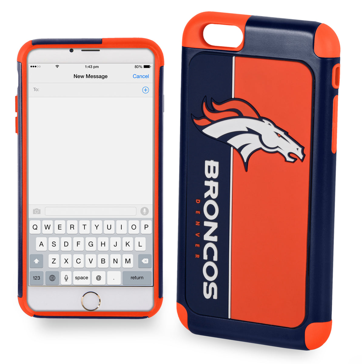 Iphone 7 / 8 / SE Licensed Team Case Bold NFL Denver Broncos