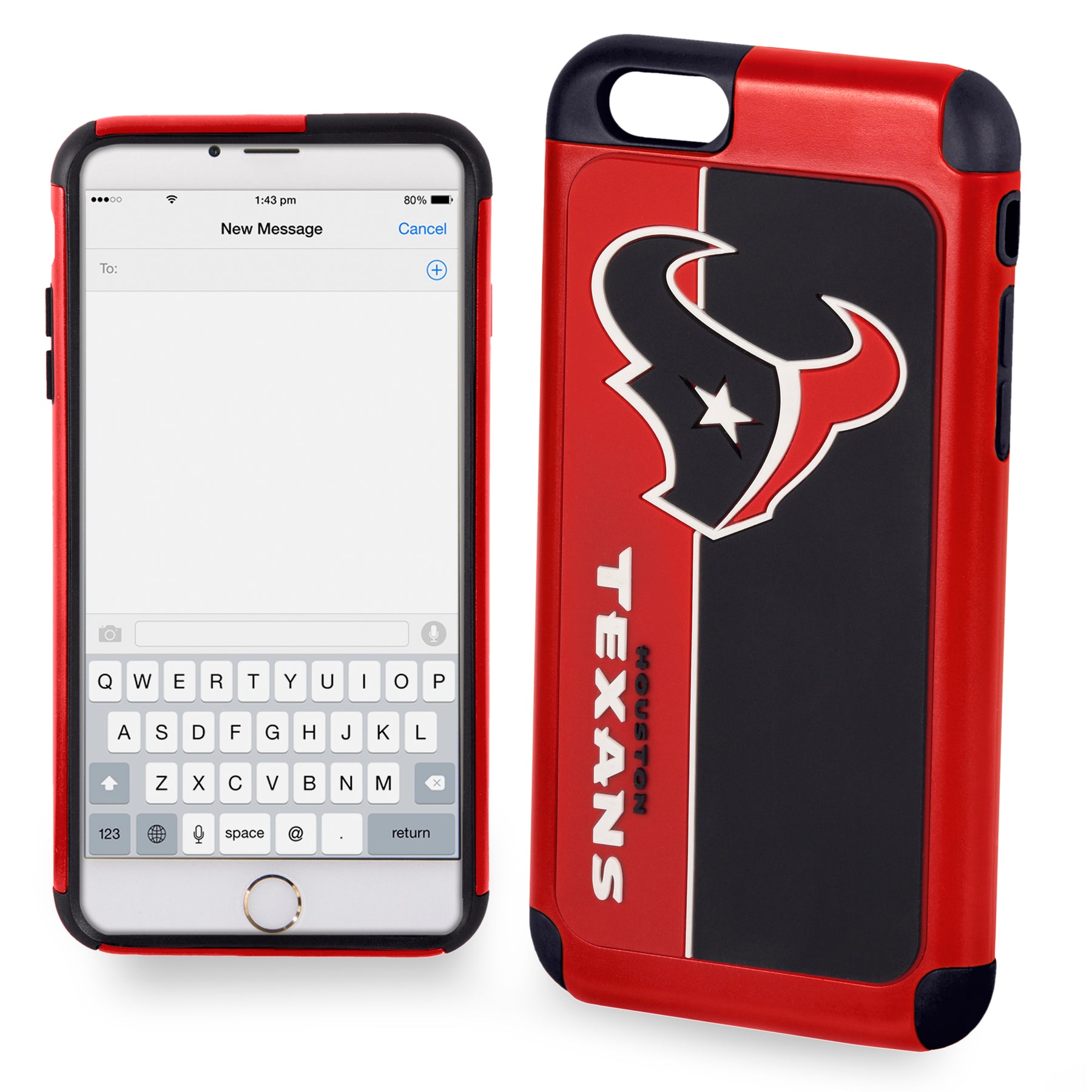 Iphone 7 / 8 / SE Licensed Team Case Bold NFL Houston Texans