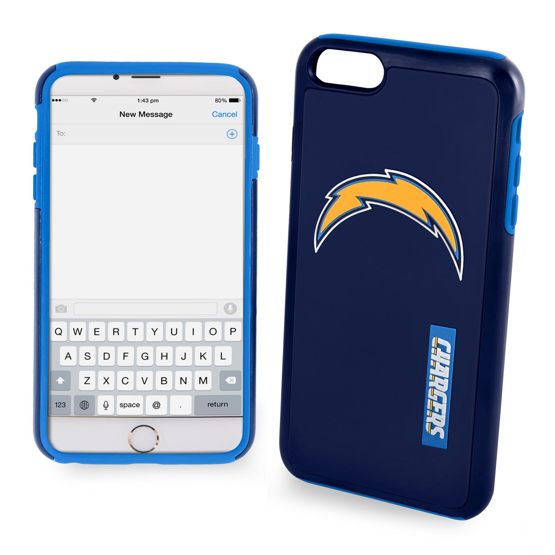 Iphone 7 / 8 / SE Licensed Team Case Impact Los Angeles Chargers