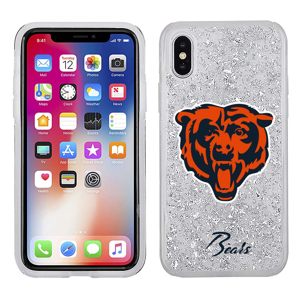 iPhone 7Plus / 8Plus Licensed Team Case Glitter NFL Chicago Bears