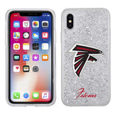 Iphone Xs Max Licensed Team Case Glitter NFL Atlanta Falcons