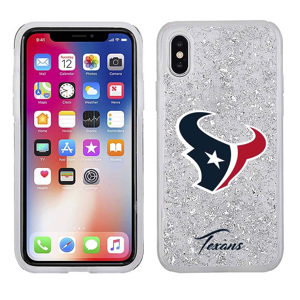 iPhone 7Plus / 8Plus Licensed Team Case Glitter NFL Houston Texans