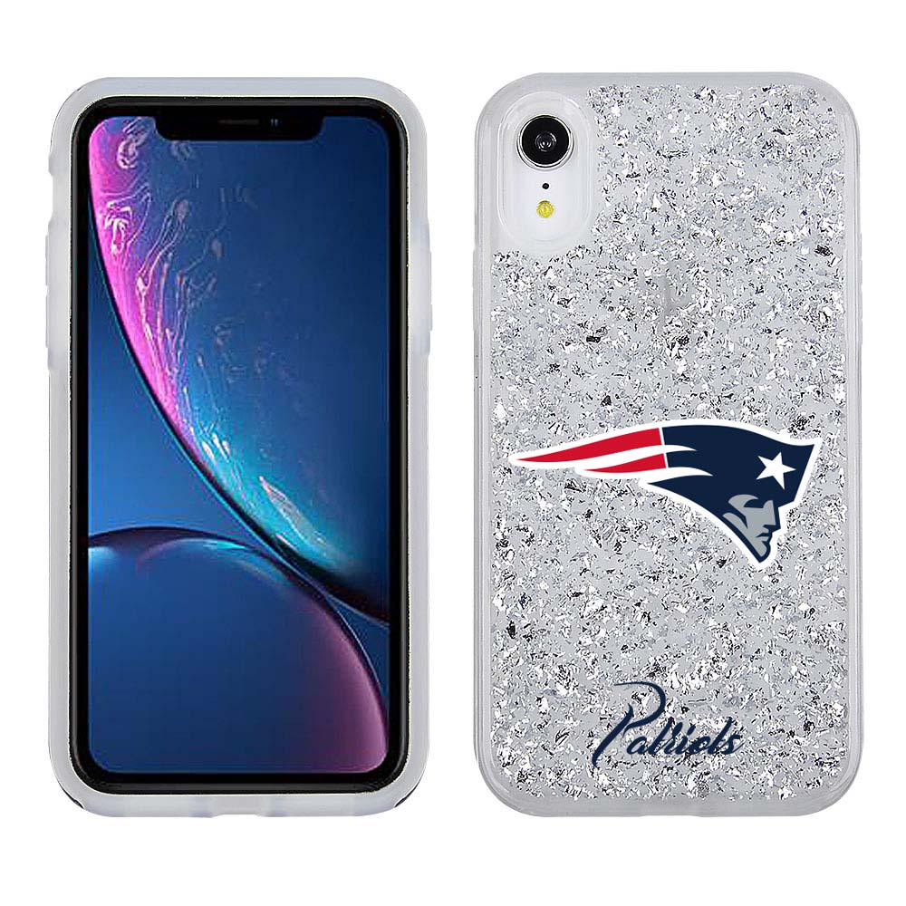 Iphone 11 (6.1 Inch) Licensed Team Case Glitter NFL New England Patriots