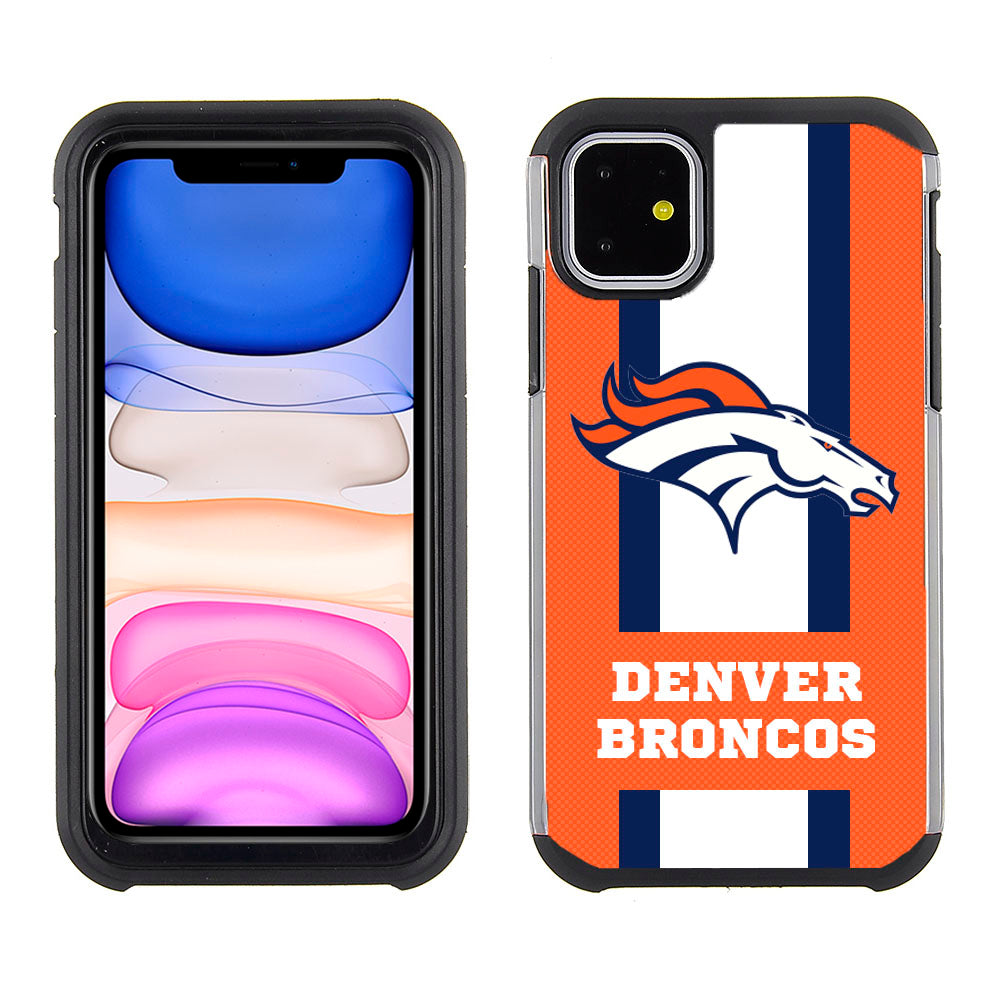 Iphone 11Pro Max (6.5 Inch) Licensed Team Case Gw Stripes Denver Broncos