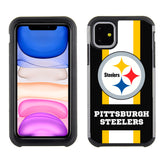 Iphone 11Pro Max (6.5 Inch) Licensed Team Case Gw Stripes Pittsburh Steelers