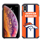 Iphone Xs Max Licensed Team Case GW Stripe NFL Denver Broncos