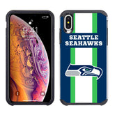 Iphone Xs Max Licensed Team Case GW Stripe NFL Seattle Seahawks