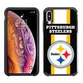 Iphone Xs Max Licensed Team Case GW Stripe NFL Pittsburgh Steelers