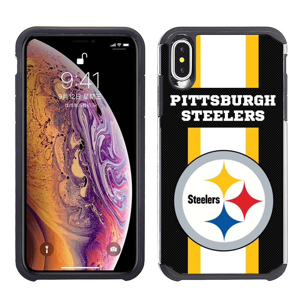 Iphone 7Plus / 8Plus Licensed Team Case GW Stripes NFL Pittsburg Steelers