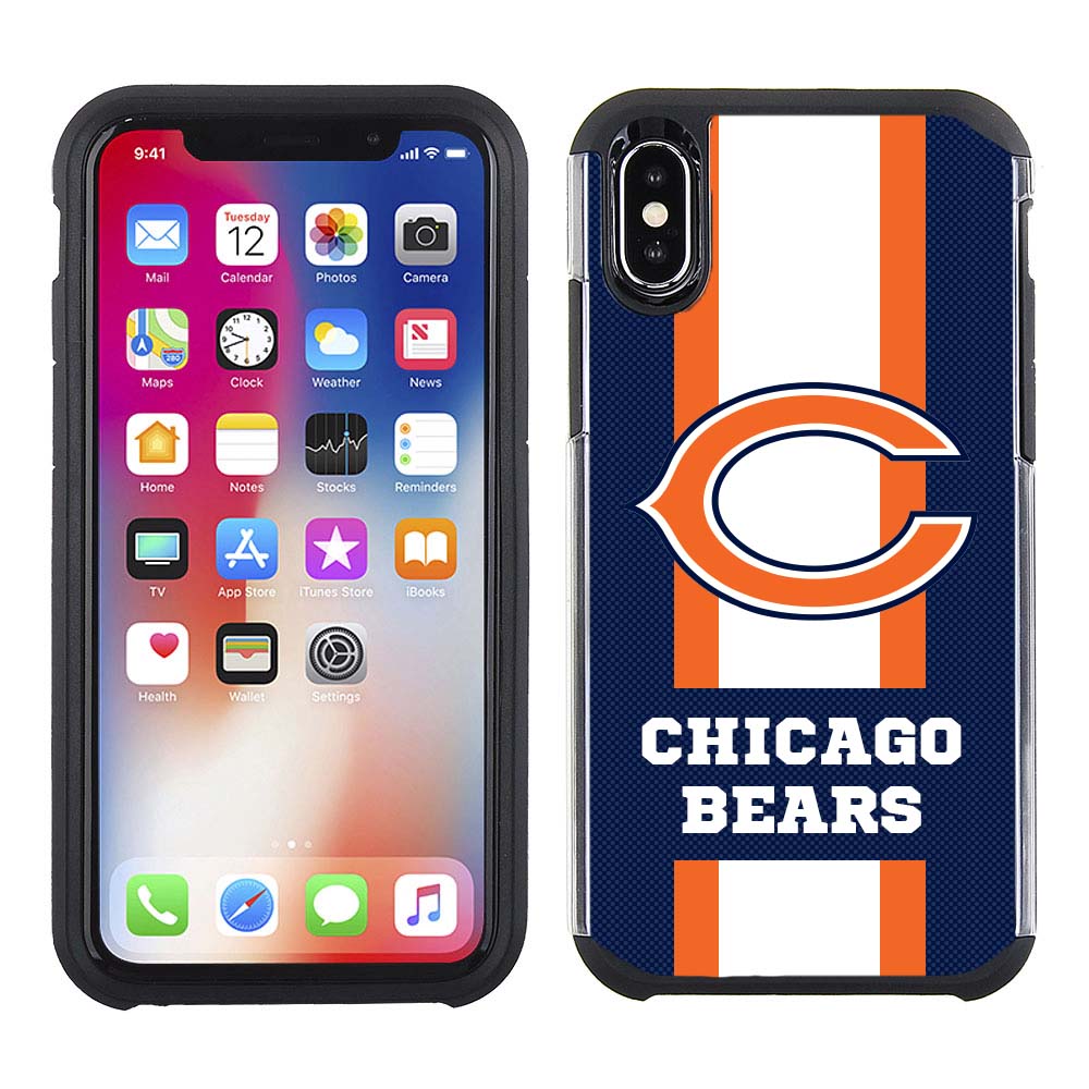 Iphone 7Plus / 8Plus Licensed Team Case GW Stripes NFL Chicago Bears