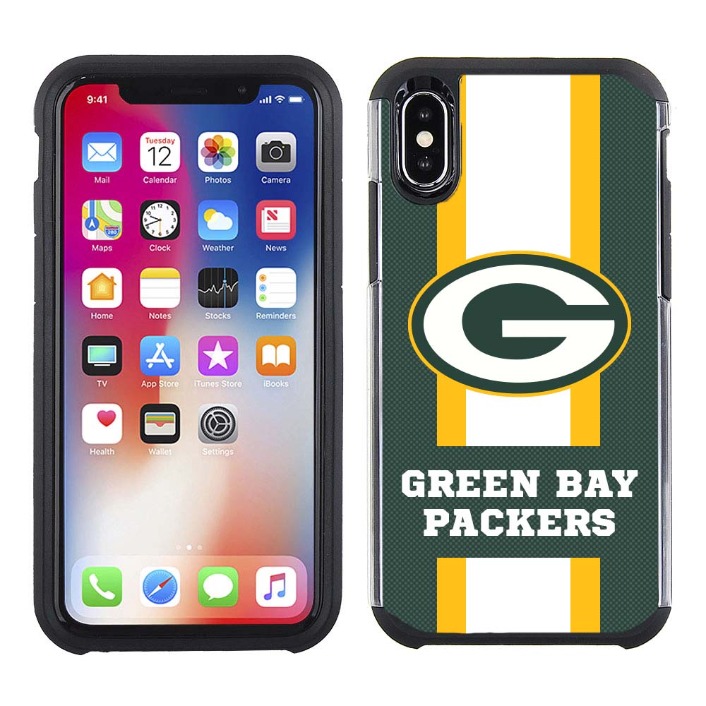 Iphone 7Plus / 8Plus Licensed Team Case GW Stripes NFL Greenbay Packers