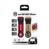 Prime Brands Car Vent Mount NFL San Francisco 49ers - Dual Pack