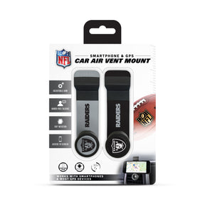 Prime Brands Car Vent Mount NFL Oakland Raiders - Dual Pack