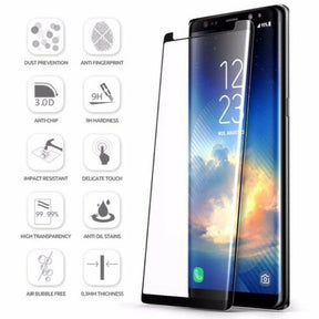 Samsung Note 8 Full Edge Clear Tempered Glass Screen Protector (2.5D)