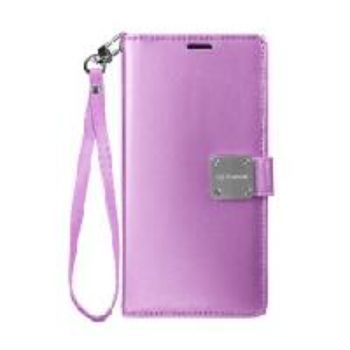 Iphone 13Pro (6.1 Inch) Wallet Flip Case with Card Slots Purple