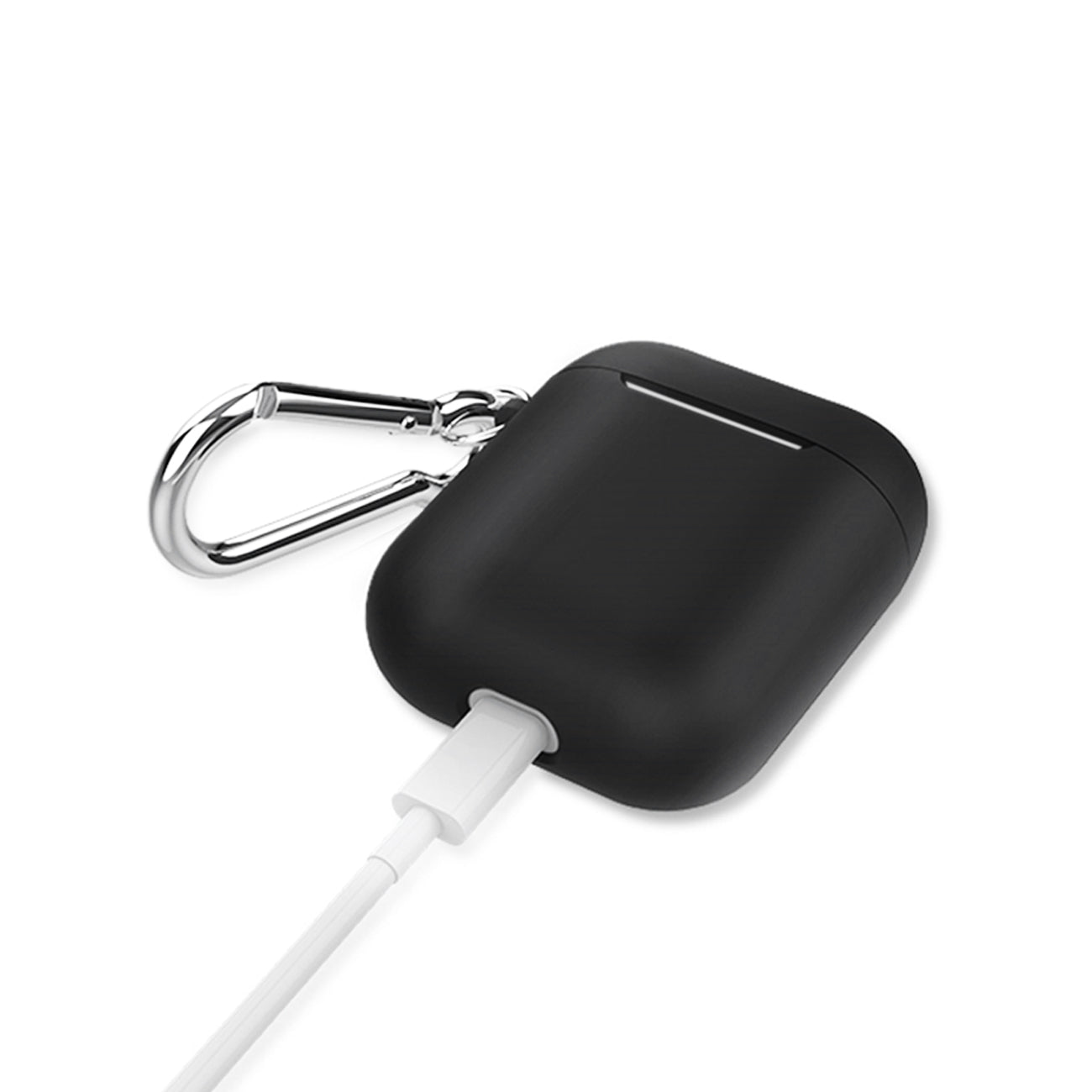 Airpod 1/2 Silicon Case Black