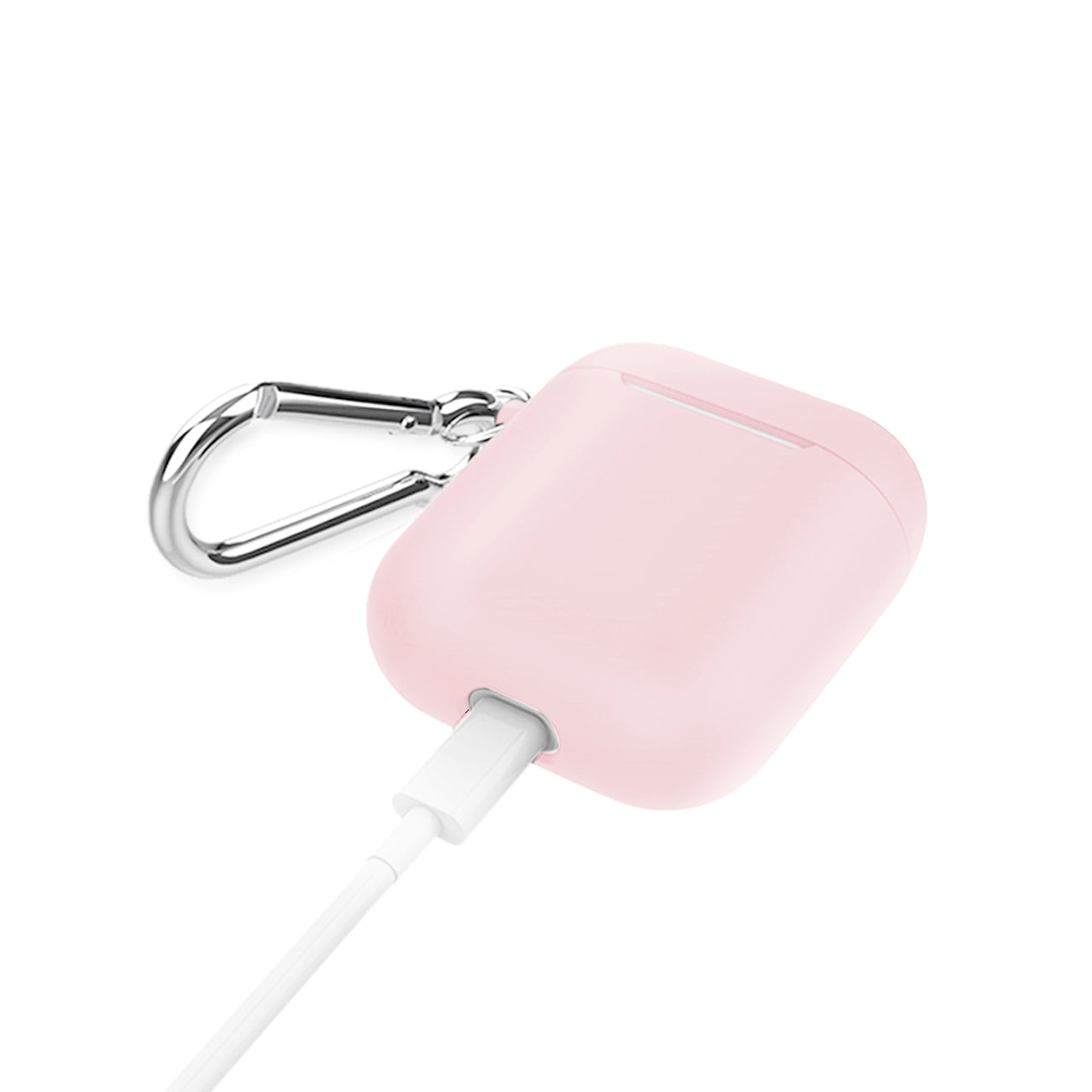 Airpod 1/2 Silicon Case Light Pink