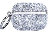 Airpod Pro Rock Diamond Case Silver