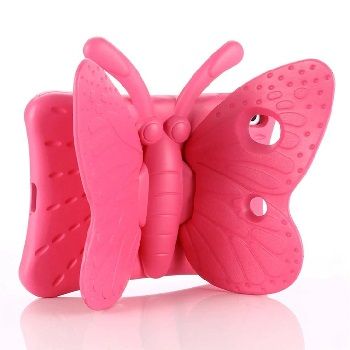 Apple Ipad 10.2 / 10.5 Inch Butterfly Style Case Pink