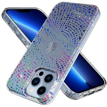 Iphone 13 (6.1 Inch) Clear Design Case with Spots