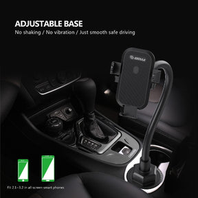 CAR CUP HOLDER PHONE MOUNT - 11INCH LONG