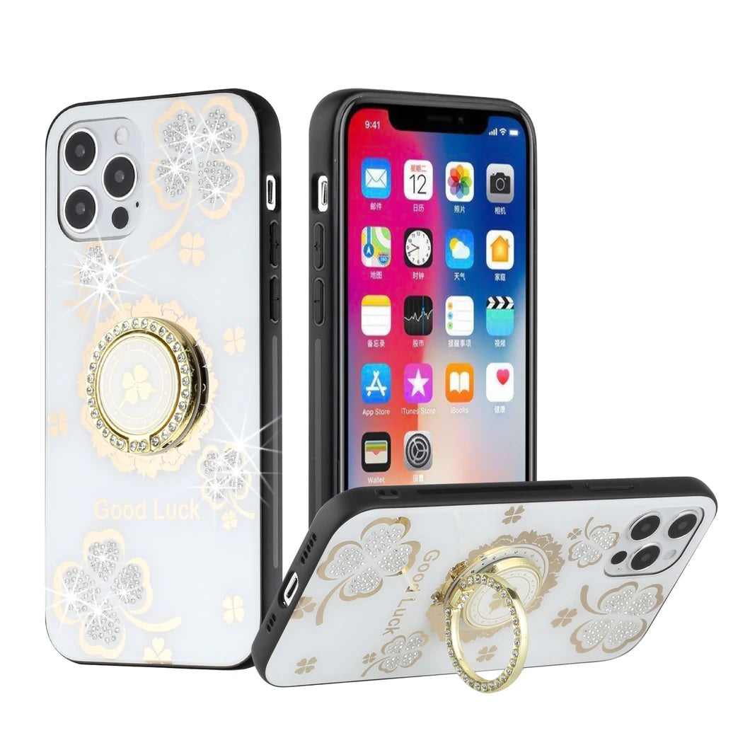 Iphone 11 (6.1Inch) Goodluck Ring Case Rounded White