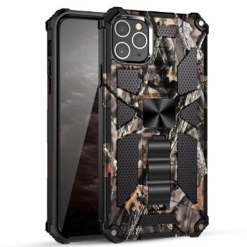 Iphone 7 / 8 / SE Magnetic Case Camo Brown