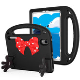 Apple Ipad 10.2 / 10.5 Inch Handle Case with Bow and Hands as Kickstand Black